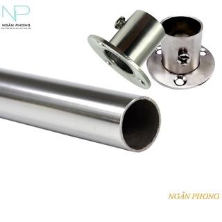 2 CÁI BÁT ĐỠ THANH INOX 201 (TRÒN)