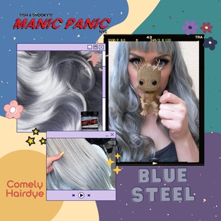 Thuốc nhuộm manic panic blue steel/ alien gray/ dark star 💬 💭 ♠️ ♠️