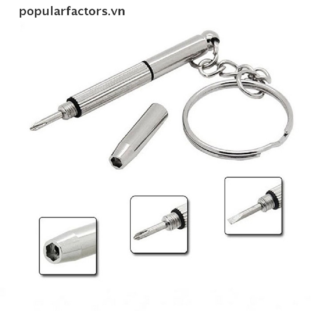 Bộ 2 Tuốc Nơ Vít Đầu Dẹt Đa Năng Sửa Chữa Móc Khóa