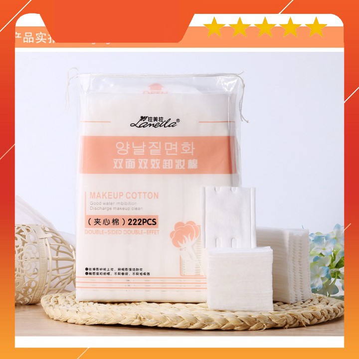 Bông Tẩy Trang  Lameila 222 miếng Xuka Cosmetic 100% Cotton Hàng Chính Hãng Nội Địa Trung | BigBuy360 - bigbuy360.vn