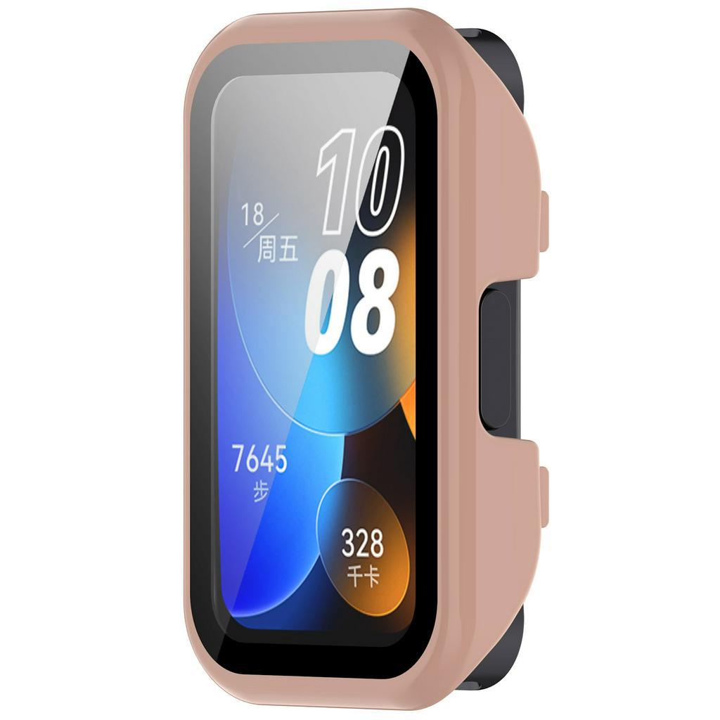 Ốp Điện Thoại Kính Cường Lực PC Cứng Bảo Vệ Màn Hình Cho Huawei Band 8 Huawei Band 7 6 Honor Band 6