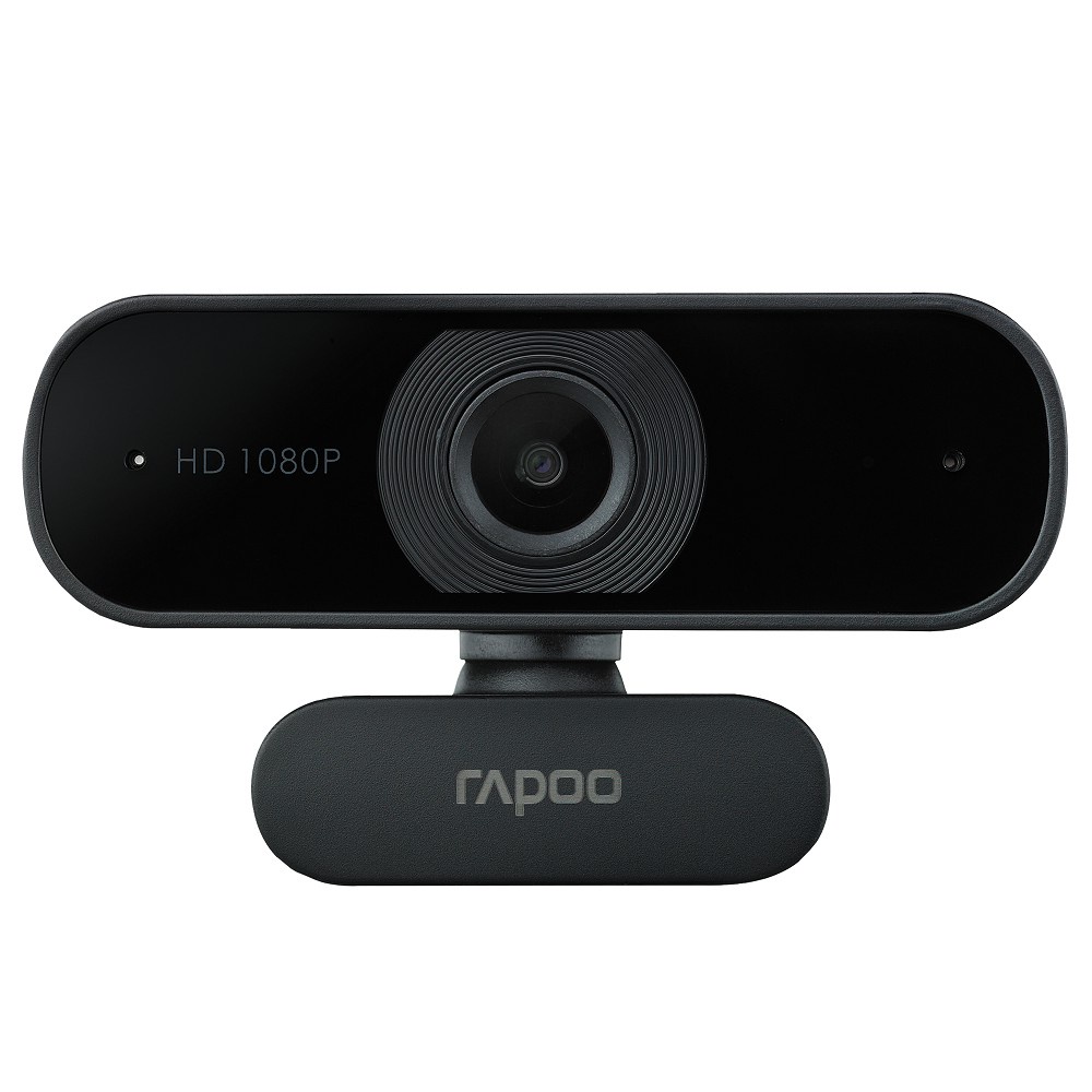 Webcam máy tính Rapoo C260 tích hợp mic Full HD 1080P cho pc laptop hỗ trợ học trực tuyến online live stream - VDS SHOP