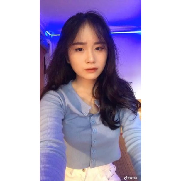Áo Khoác Cadigan Mỏng Dài Tay Gợi Cảm (5 màu) - Có ảnh thật và video bên dưới