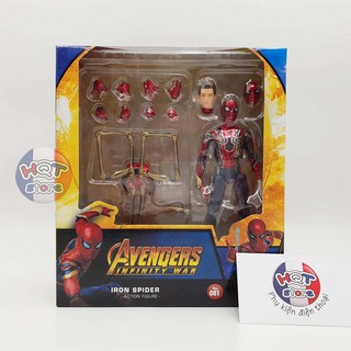 Mô hình iRon Spider Man Mafex Avengers 4 Endgame