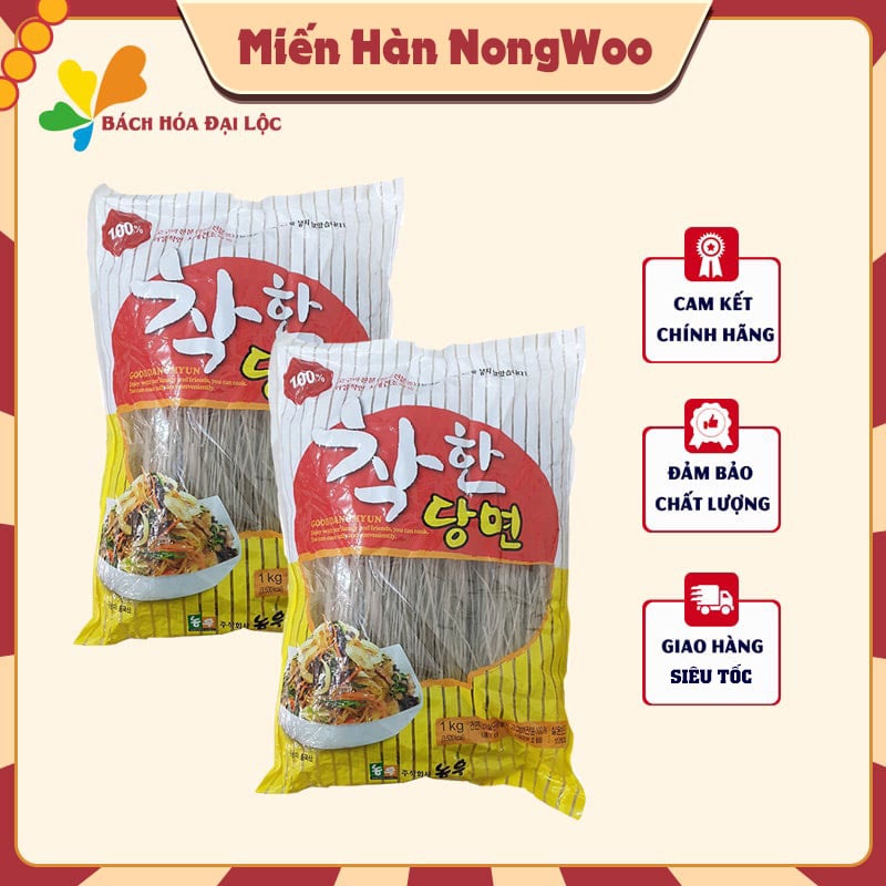 COMBO 2 Gói Miến Khoai Lang Hàn Quốc GOOD DANGMYUN - Thương Hiệu Nong Woo