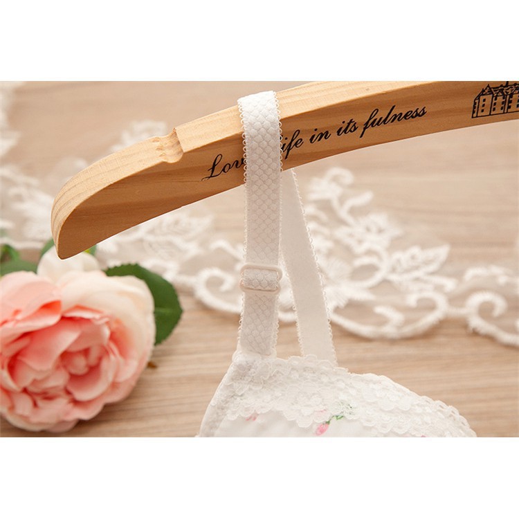 Áo ngực có đệm mút và quần lót in hoa nhỏ quyến rũ cho nữ | BigBuy360 - bigbuy360.vn