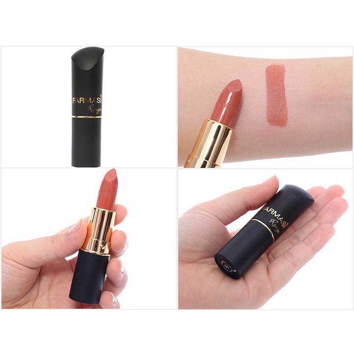 [Date 2022]Son Môi Rouge Collagen Quý Phái 4gr - Nude đậm Farmasi (1734LIP05) | BigBuy360 - bigbuy360.vn