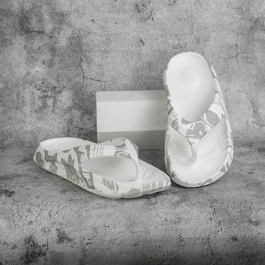 Dép FlipFlop Họa Tiết Camo - 2 Màu Đen & Trắng - Đức Linh DLL006 DLL007