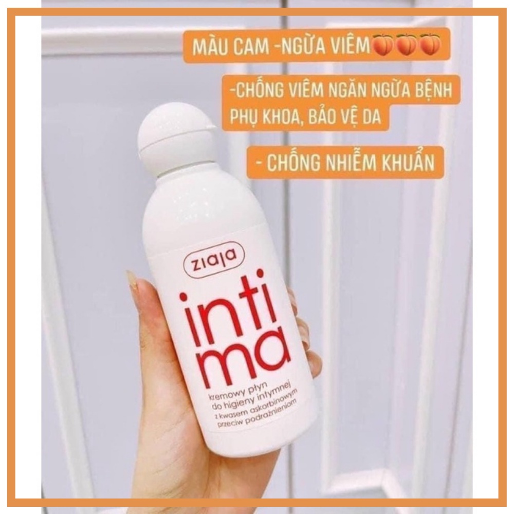 Dung Dịch Vệ Sinh Intima Ziaja, Nước Rửa Phụ Khoa Phụ Nữ - 200ml