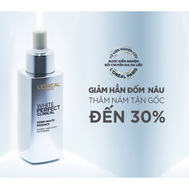 LOREAL Paris Tinh Chất Tăng Cường Dưỡng Da Trắng Mịn & Giảm Thâm Nám White Perfect Clinical 30ml