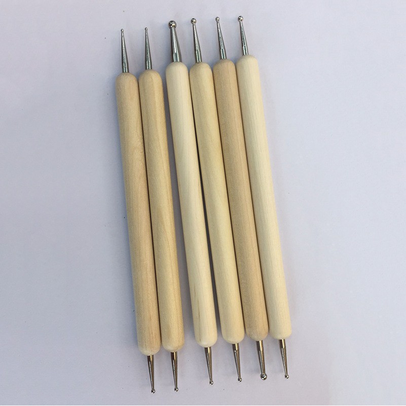 Bộ 10 bút cảm ứng chấm/ đầu bi tròn cho vẽ Mandala chuyên dụng
