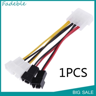 Dây cáp kết nối nguồn 4-Pin Molex sang 3 pin 12V * 2 / 5V * 2