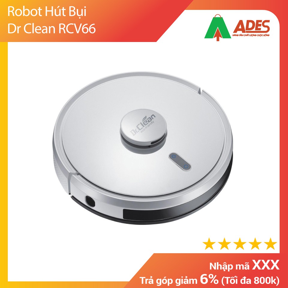 Robot Hút Bụi Dr Clean RCV66 | Sản Phẩm Mới 2020