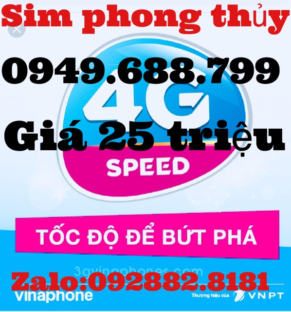 Free Ship - Sim số đẹp vinaphone số đẹp phong thủy - Mua lẻ giá sỉ