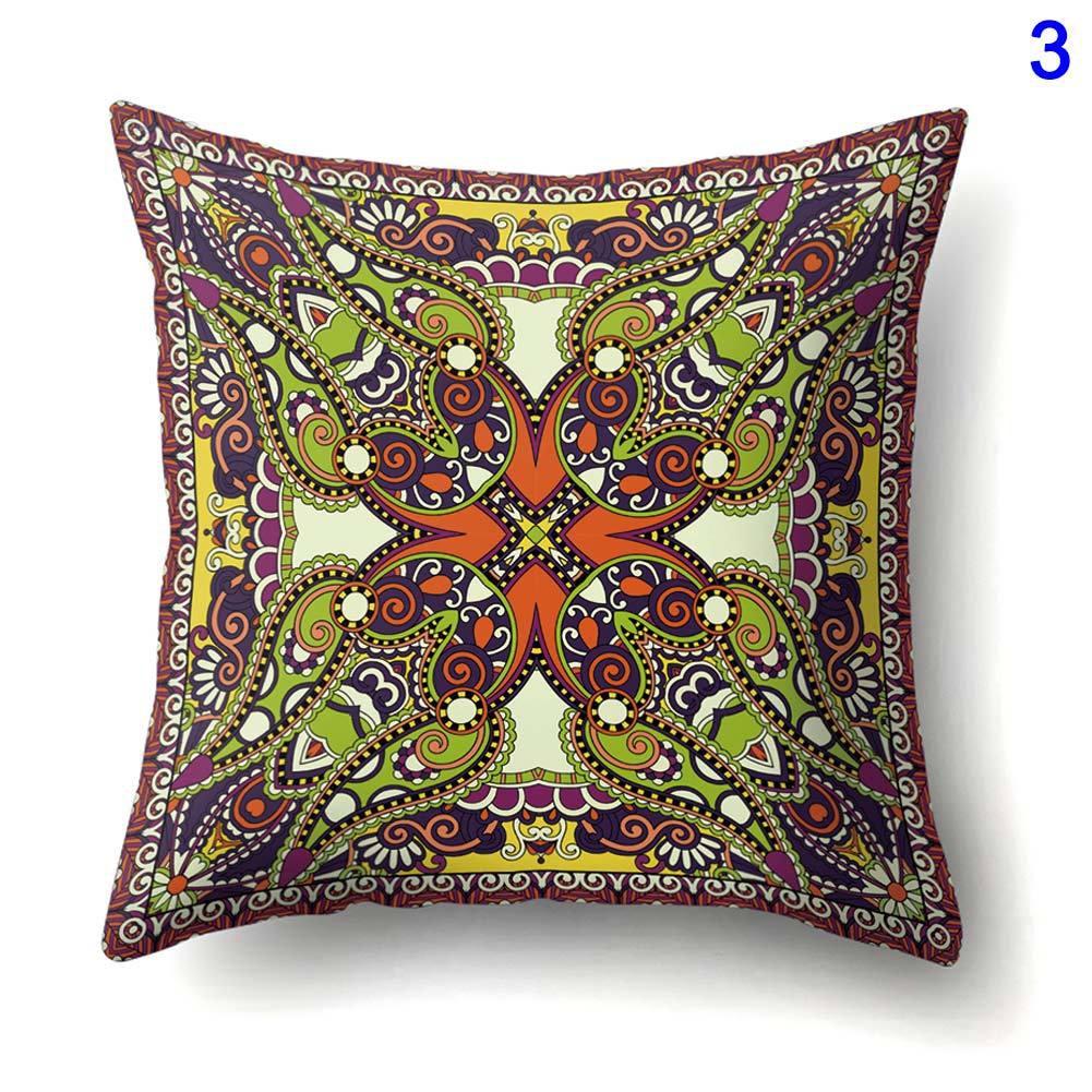 VN (Hàng Mới Về) 1 Áo Gối Phong Cách Bohemian Mềm Mại Thoải Mái Kích Thước 45x45cm