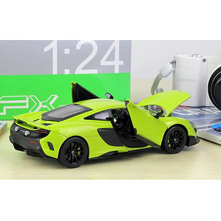 MÔ HÌNH XE MCLAREN 675LT 1:24 WELLY-FX