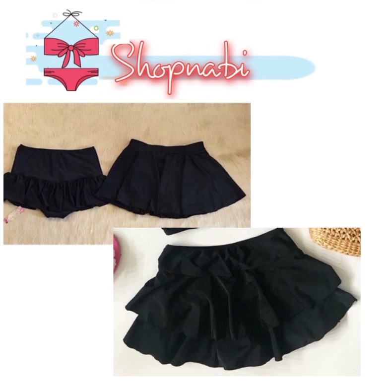[Mã SKAMFSW175 giảm 10K đơn 50K] Váy bơi nữ che bụng kín đáo- váy bikini đi biển- shopnabi