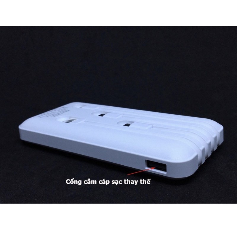 Pin Sạc Dự Phòng tiêu chuẩn Châu ÂU Mini 10.000mah Chính Hãng Khai Duy PWKD001  CAO CẤP ( DUNG LƯỢNG CHUẨN GIÁ MỀM 100%)