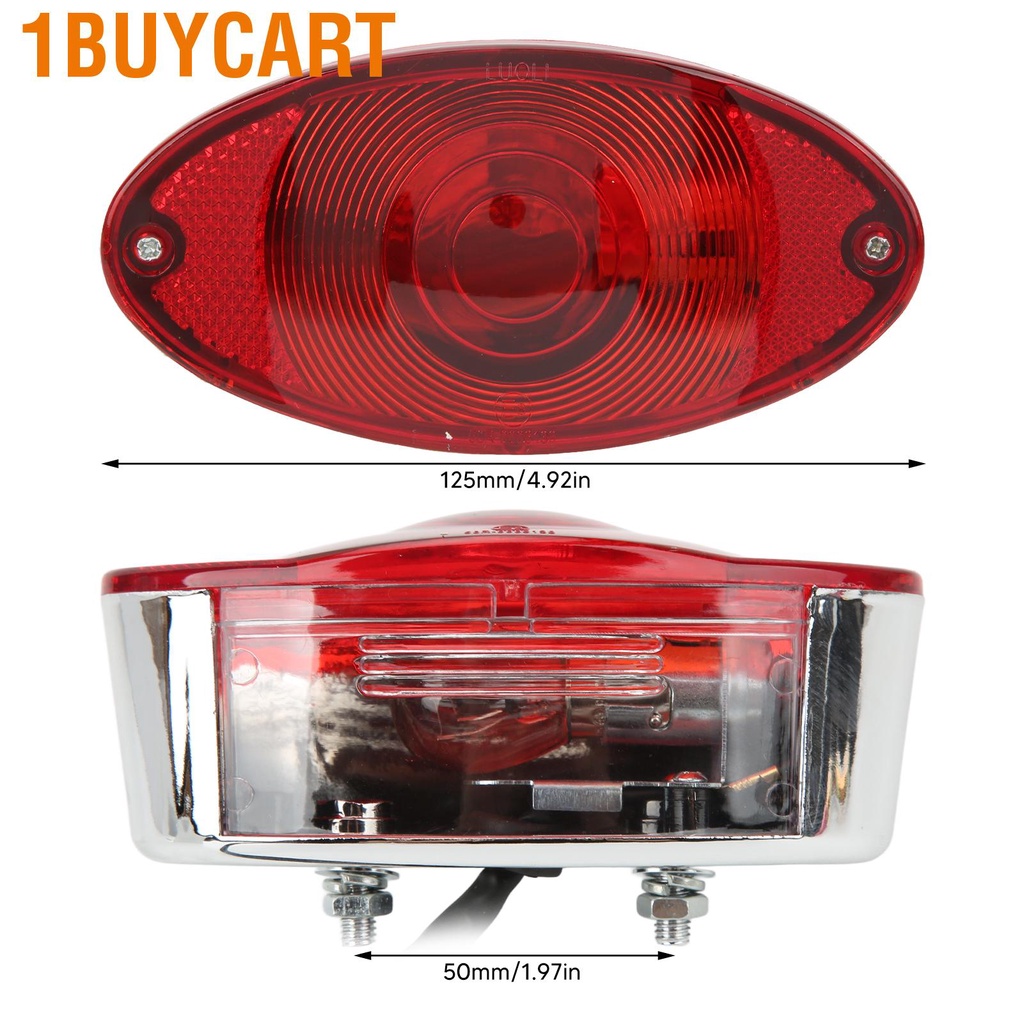 1buycart Tail Brake Light DC12V Rear Stop Signal Lamp Waterproof Ultra Bright for Z50 Z50R Z50A Z50J Z50JZ Z50GZ