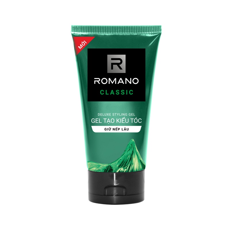 Gel vuốt tóc Romano Classic  giữ nếp lâu mềm tóc 150g - Mẫu mới keo vuốt tóc