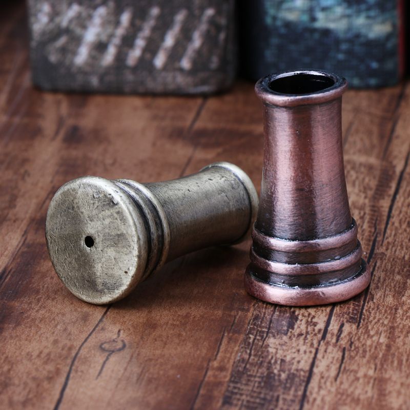 Giá Đỡ Bút Bằng Kim Loại Hình Lông Vũ Phong Cách Vintage