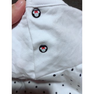 Váy trắng chấm bi Minnie điệu đà