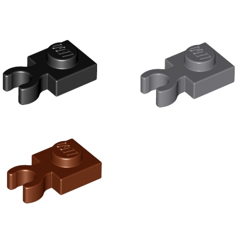 Đồ chơi xếp hình Lego Gạch lẻ Plate, Modified 1 x 1 with Open O Clip Thick