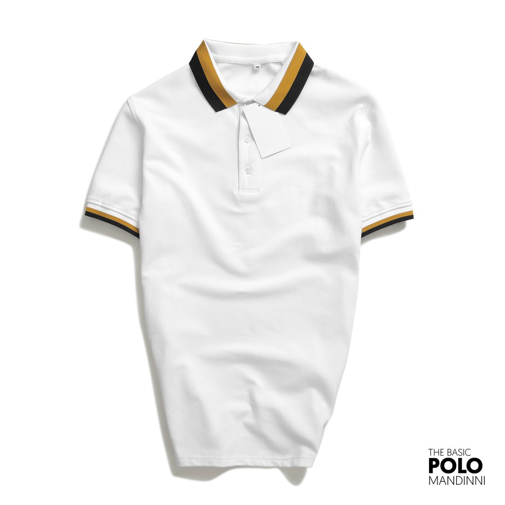 Áo thun nam Polo Phối Viền - Mandinni | BigBuy360 - bigbuy360.vn