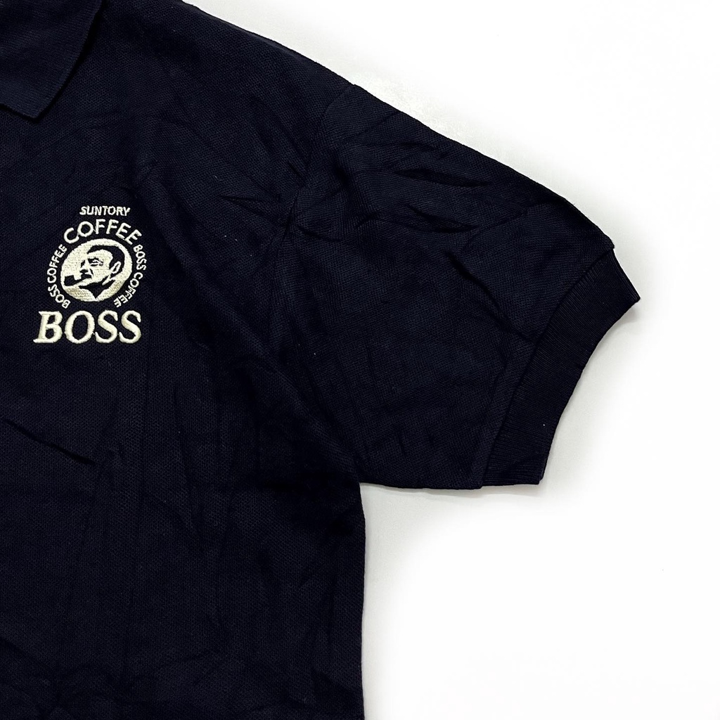 Áo Polo Nam Cổ Bẽ Boss 2Hand , Áo Thun Polo Nam Ngắn Tay Unisex