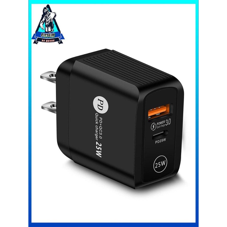 Bộ chuyển đổi bộ sạc USB C 25W Bộ sạc nhanh PD Type C Bộ chuyển đổi sạc QC 3.0 [8/16]