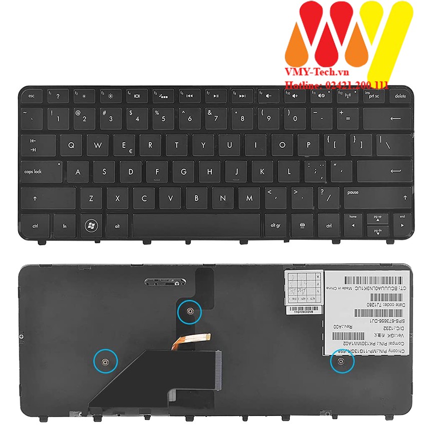 Bàn Phím Laptop HP Folio 13 13-1029wm 13-2000 13-2000 13-1035nr 13-1051nr 13-1050ca 13-1053ca NEW 100%