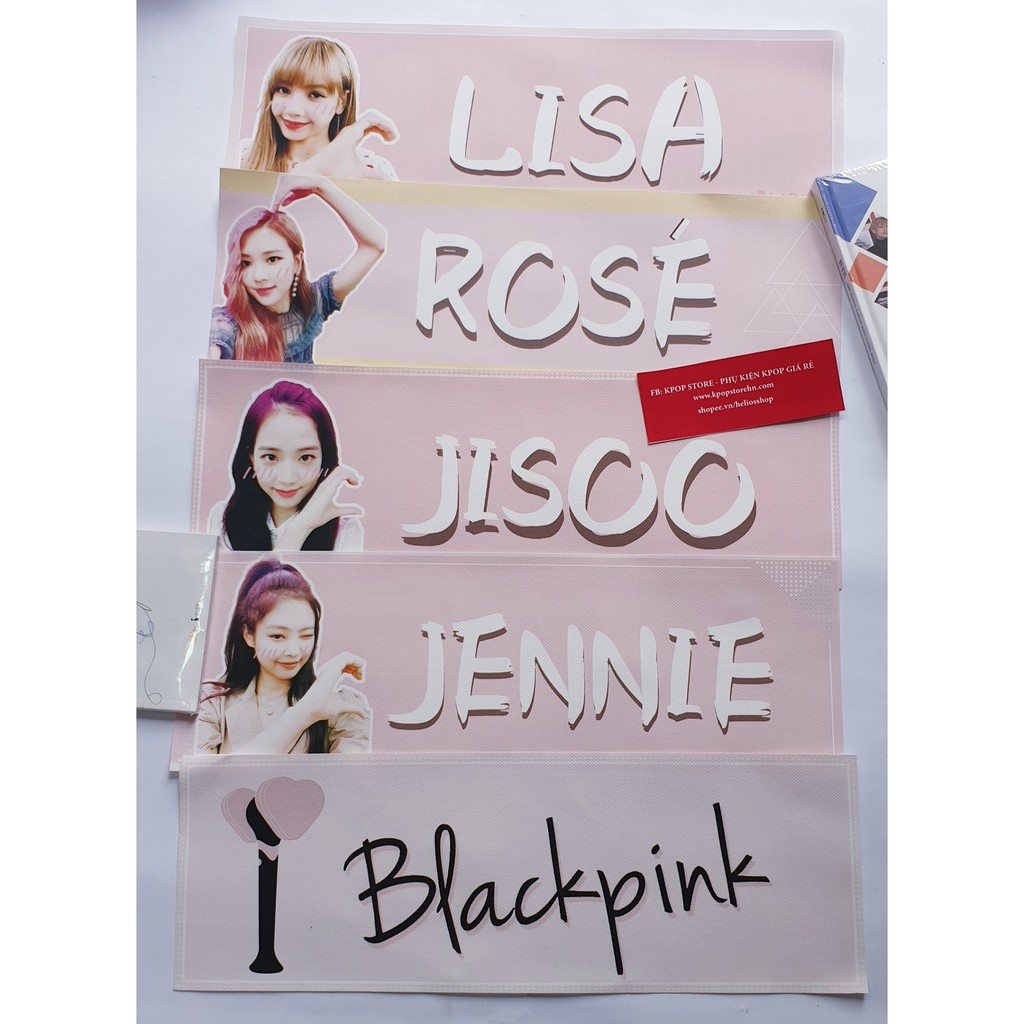 Banner BTS EXO BLACKPINK WANNA ONE thành viên