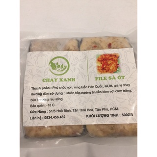 Cá muối sả Ớt chay 500g hàng đông lạnh [ Chỉ giao TPhcm ]