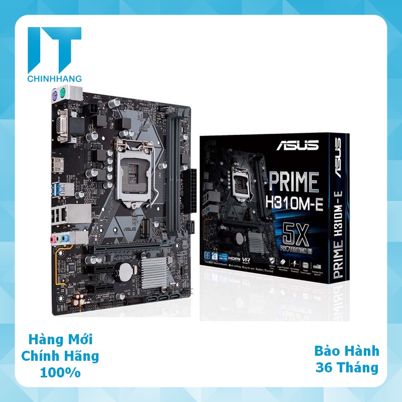 Bo Mạch Chủ Mainboard Asus Prime H310M-E - Hàng Chính Hãng