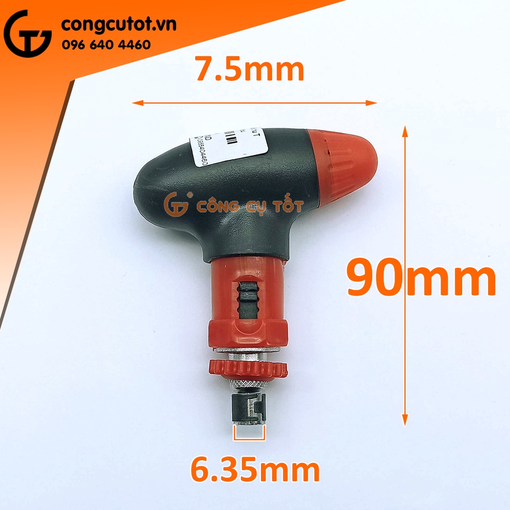Tay vặn tô vít chữ T đảo chiều