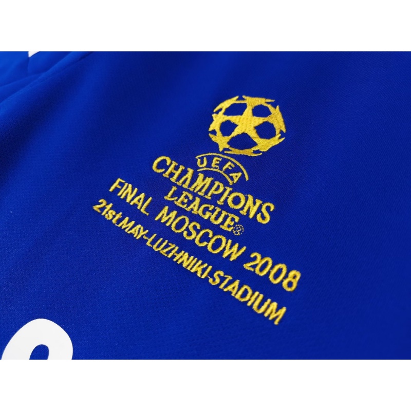 Áo Thun Thể Thao Bóng Đá Đội Nhà Chelsea Mùa Giải 2008 / 09 Size S-XXL Cho Nam