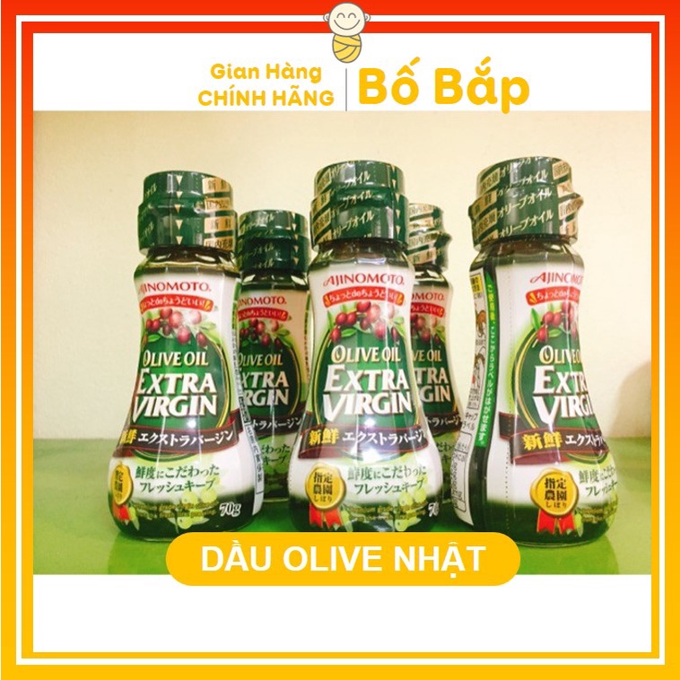 Dầu Oliu Extra Virgin NGUYÊN CHẤT Ajinomoto Nhật Bản Cho Bé Ăn Dặm