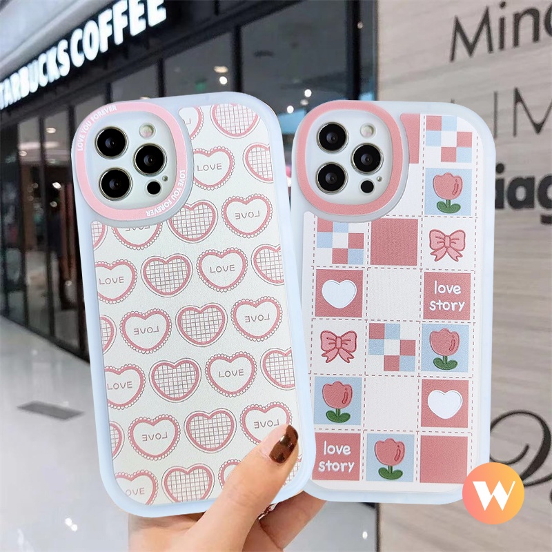 Ốp điện thoại TPU mềm siêu mỏng hình hoa tulip thích hợp cho iPhone 11 12 13 Pro Max 6 6s 7 8 Plus SE 2020 X XR XS Max