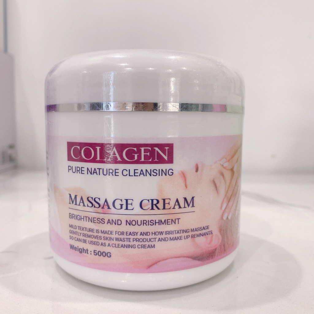 Kem massage Collagen thơm dịu, hũ 500g