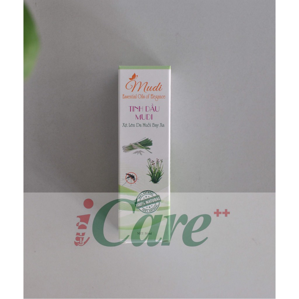 TINH DẦU XỊT ĐUỔI MUỖI MUDI 50ML