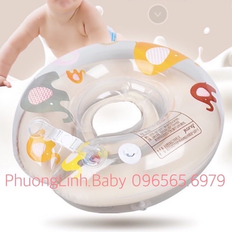 Phao Bơi Đỡ Cổ Kèm Bơm An Toàn Dành Cho Bé - Phao Nâng Cổ