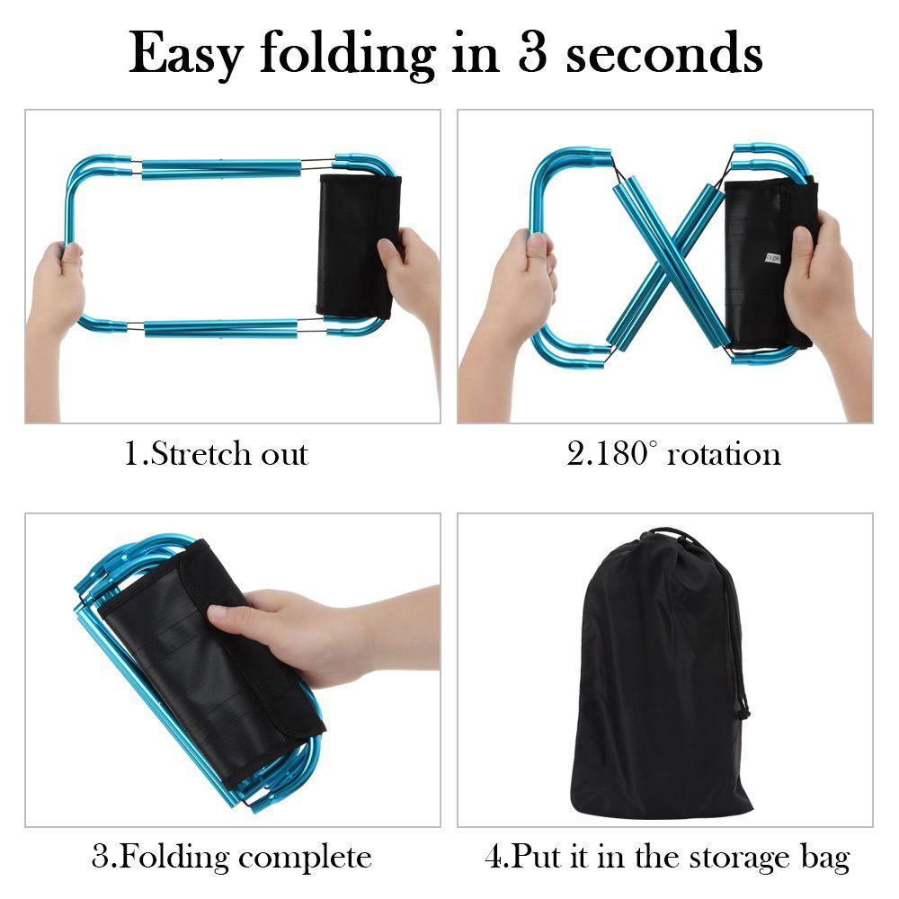 Ghế Xếp Mini 1 Chỗ Ngồi Dùng Khi Đi Cắm Trại / Du Lịch