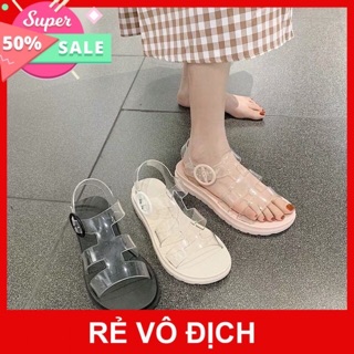 Sandal quai trong suốt cực xinh