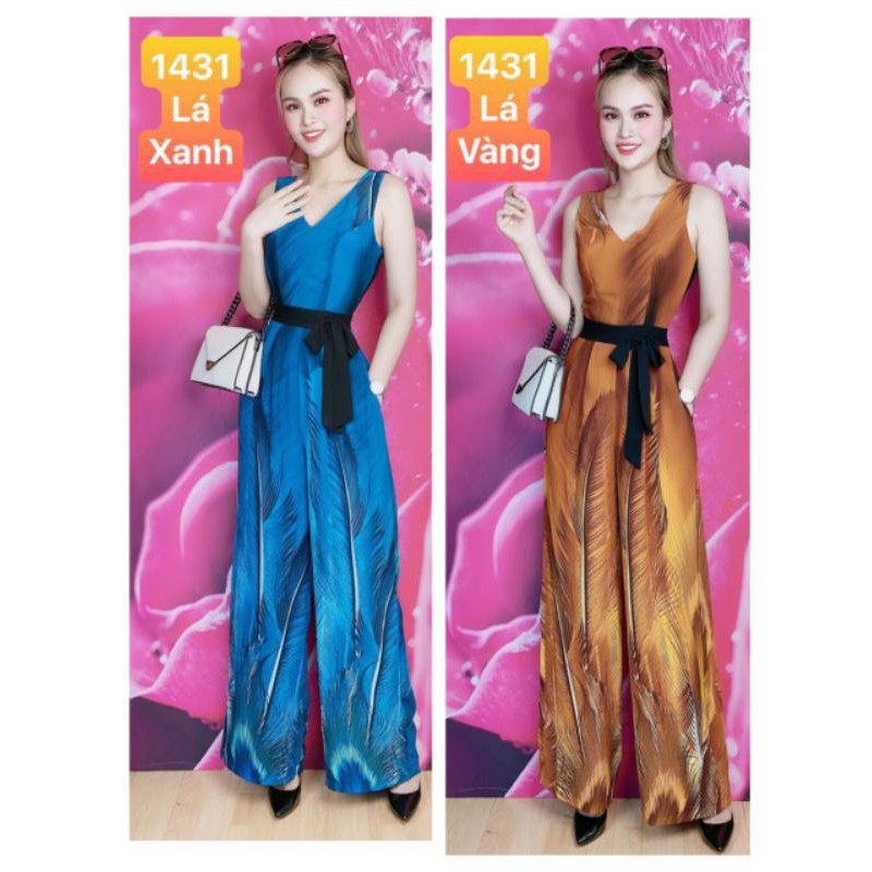 jumpsuit voan hàn hàng thiết kế