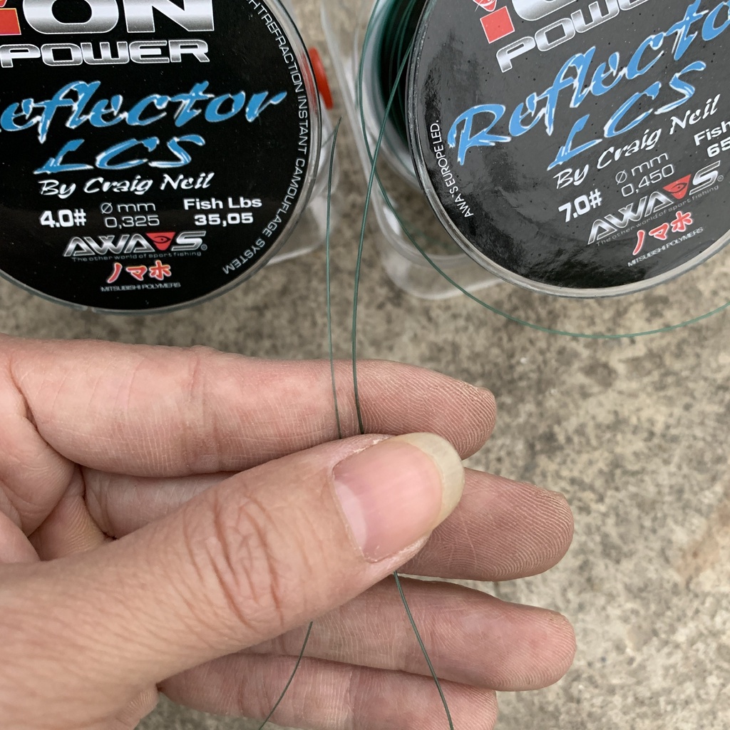 Cước Câu Cá Ion Power màu rêu bền dai chống xước dài 300m