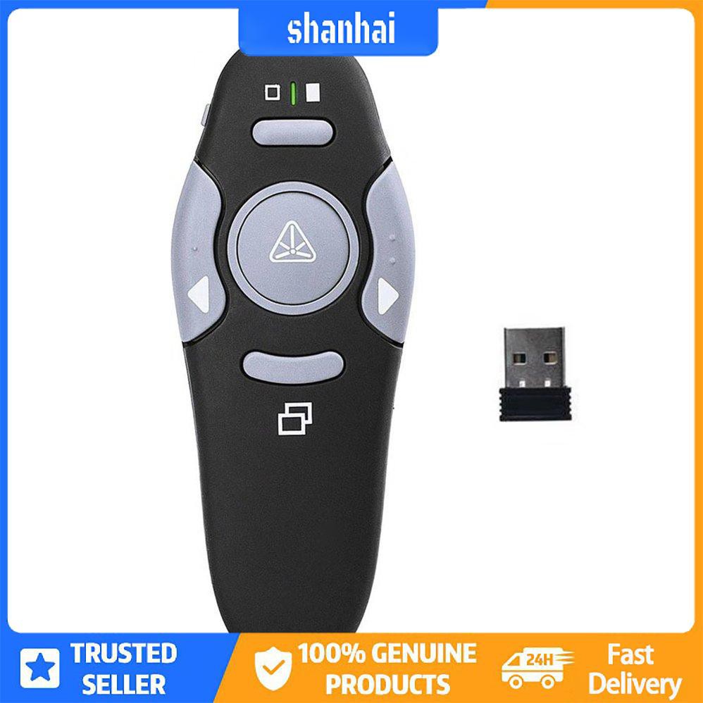 Trình thuyết trình không dây USB Bút trình chiếu Powerpoint Clicker Bút điều khiển từ xa