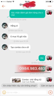 Chè Vằng túi lọc Quân y