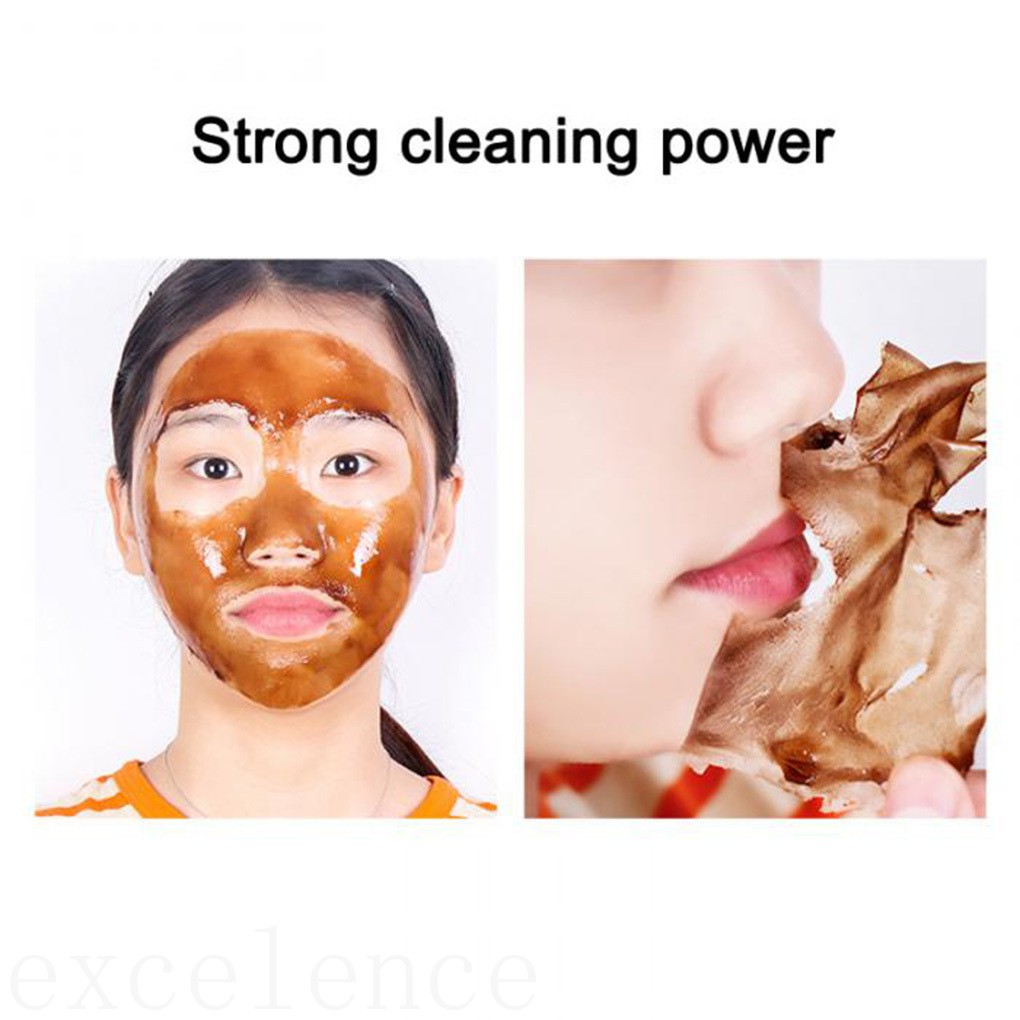 Tearing Mask Blackhead Acne Removing Skin Clean Peel Off Pores Shrink Face Cleansing Skin Care ELEN