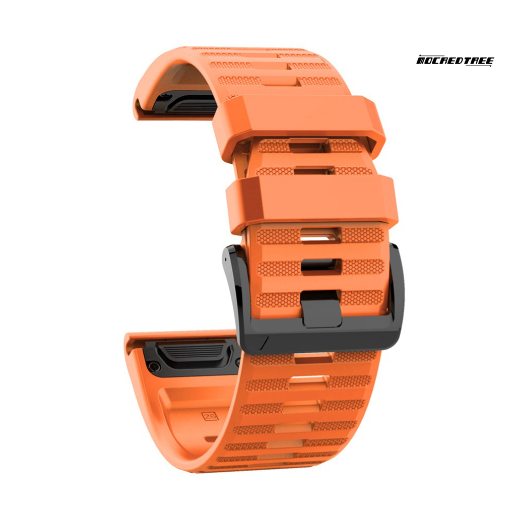 Dây Đồng Hồ Silicone 26mm Cho Garmin Fenix 6x 5x 3 Hr D2