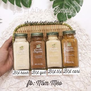 Gia vị hữu cơ simply
